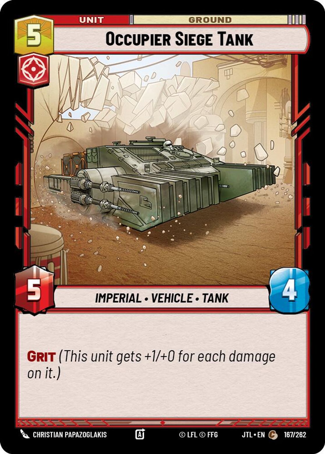 Occupier Siege Tank — Jump To Lightspeed 167