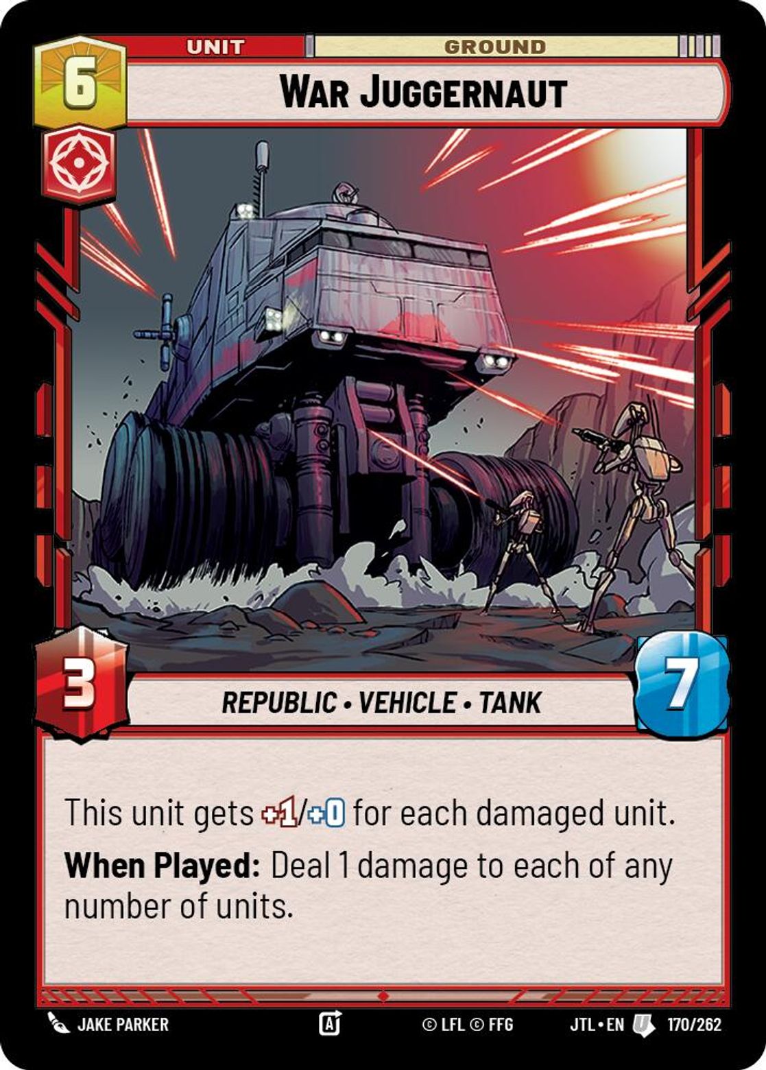 War Juggernaut — Jump To Lightspeed 170