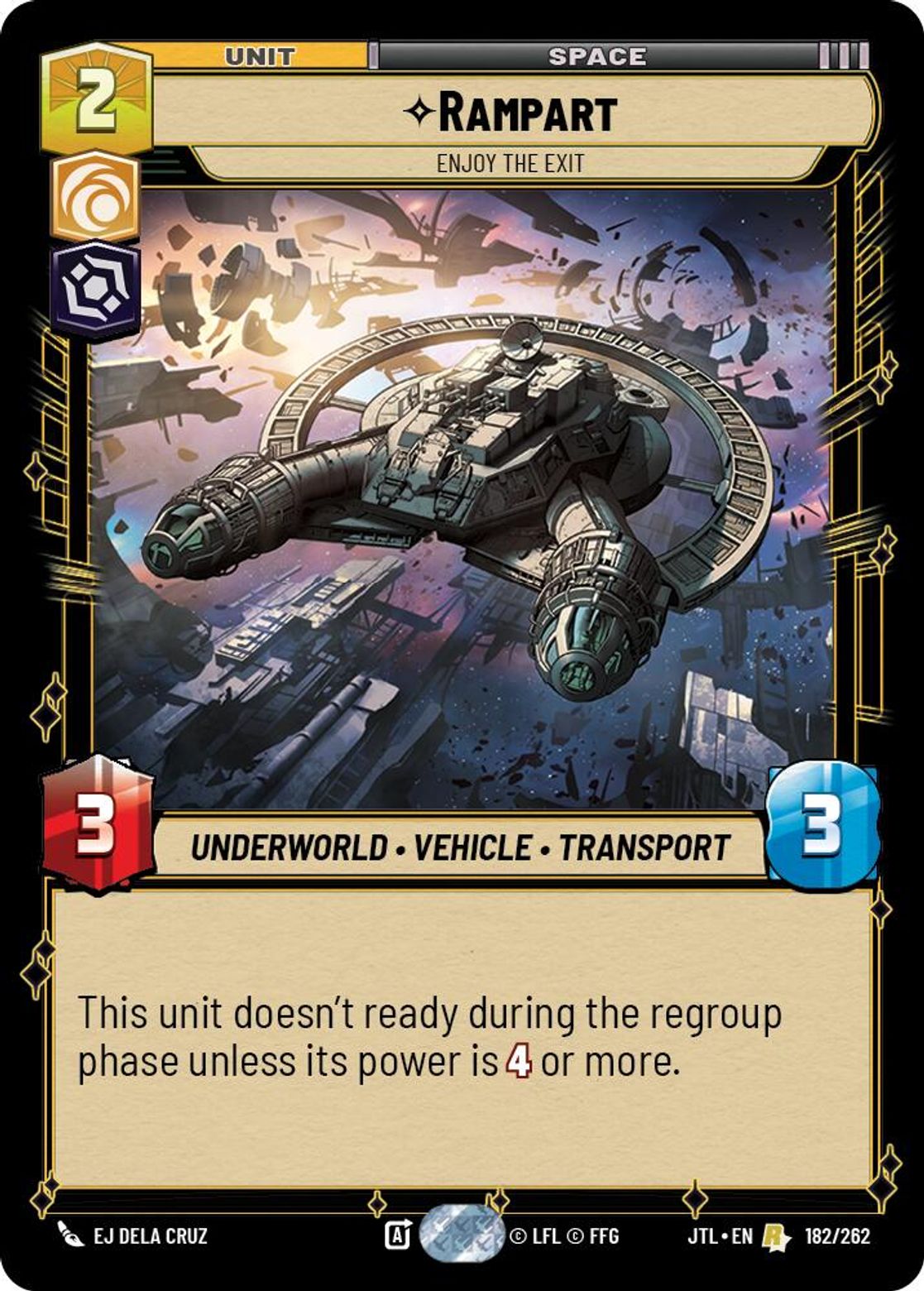Rampart, Enjoy the Exit — Jump To Lightspeed 182