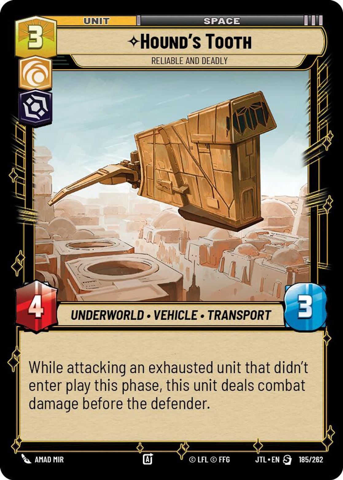 Hound's Tooth | Reliable and Deadly