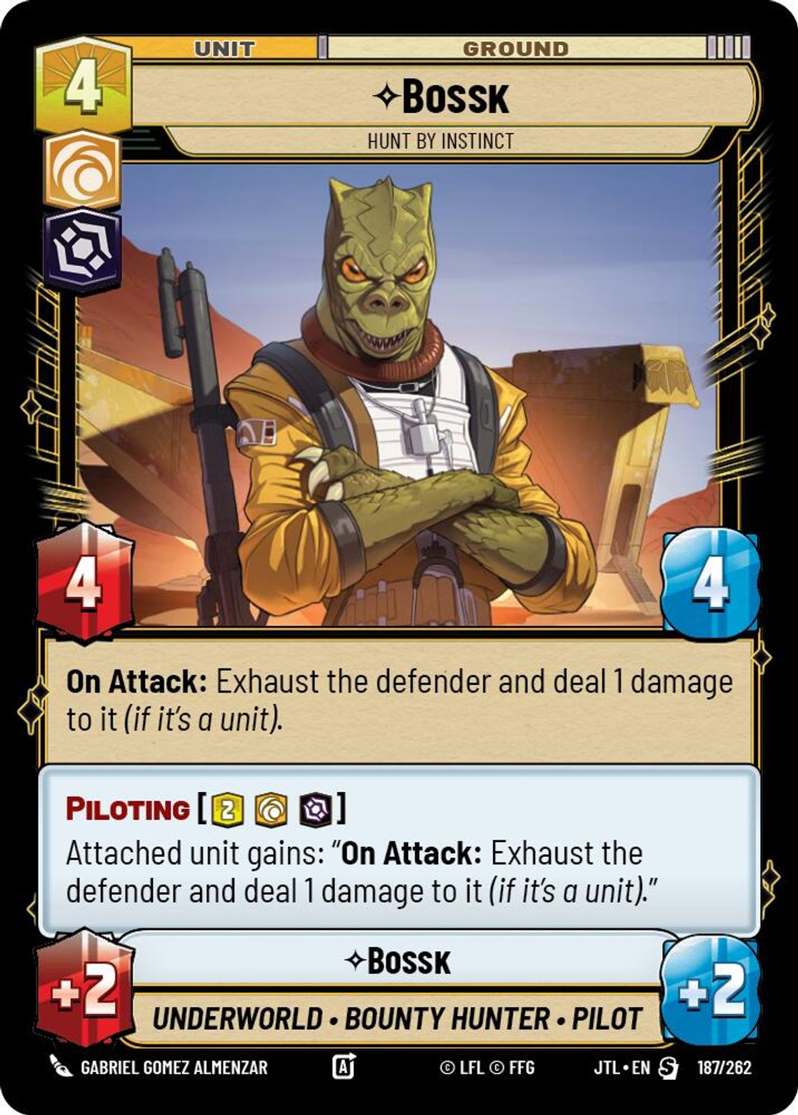 Bossk, Hunt By Instinct — Jump To Lightspeed 187