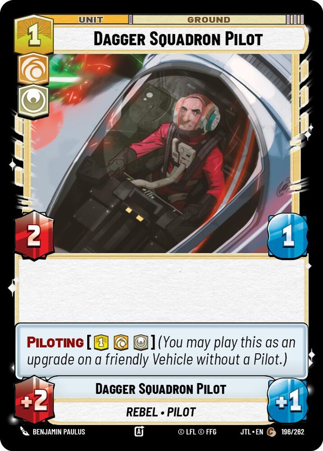 Dagger Squadron Pilot — Jump To Lightspeed 196