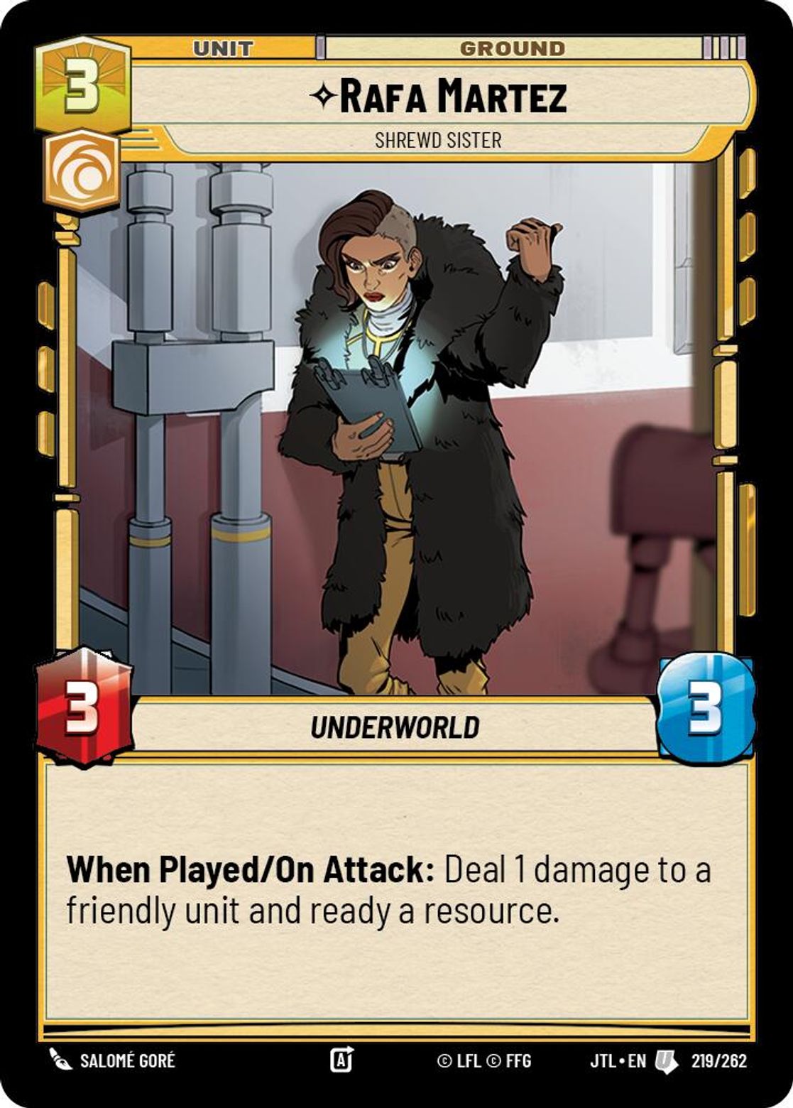 Rafa Martez, Shrewd Sister — Jump To Lightspeed 219