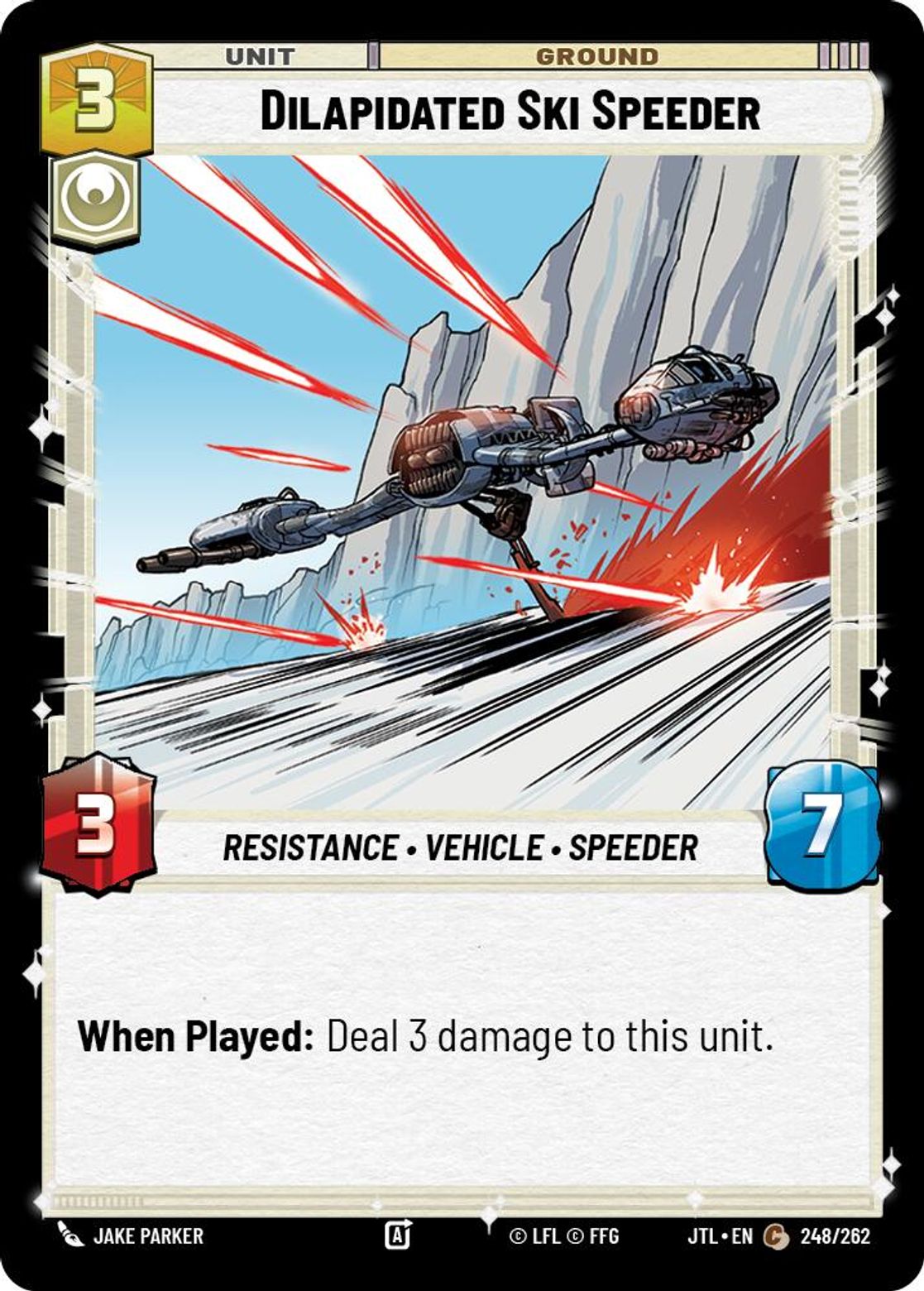 Dilapidated Ski Speeder — Jump To Lightspeed 248
