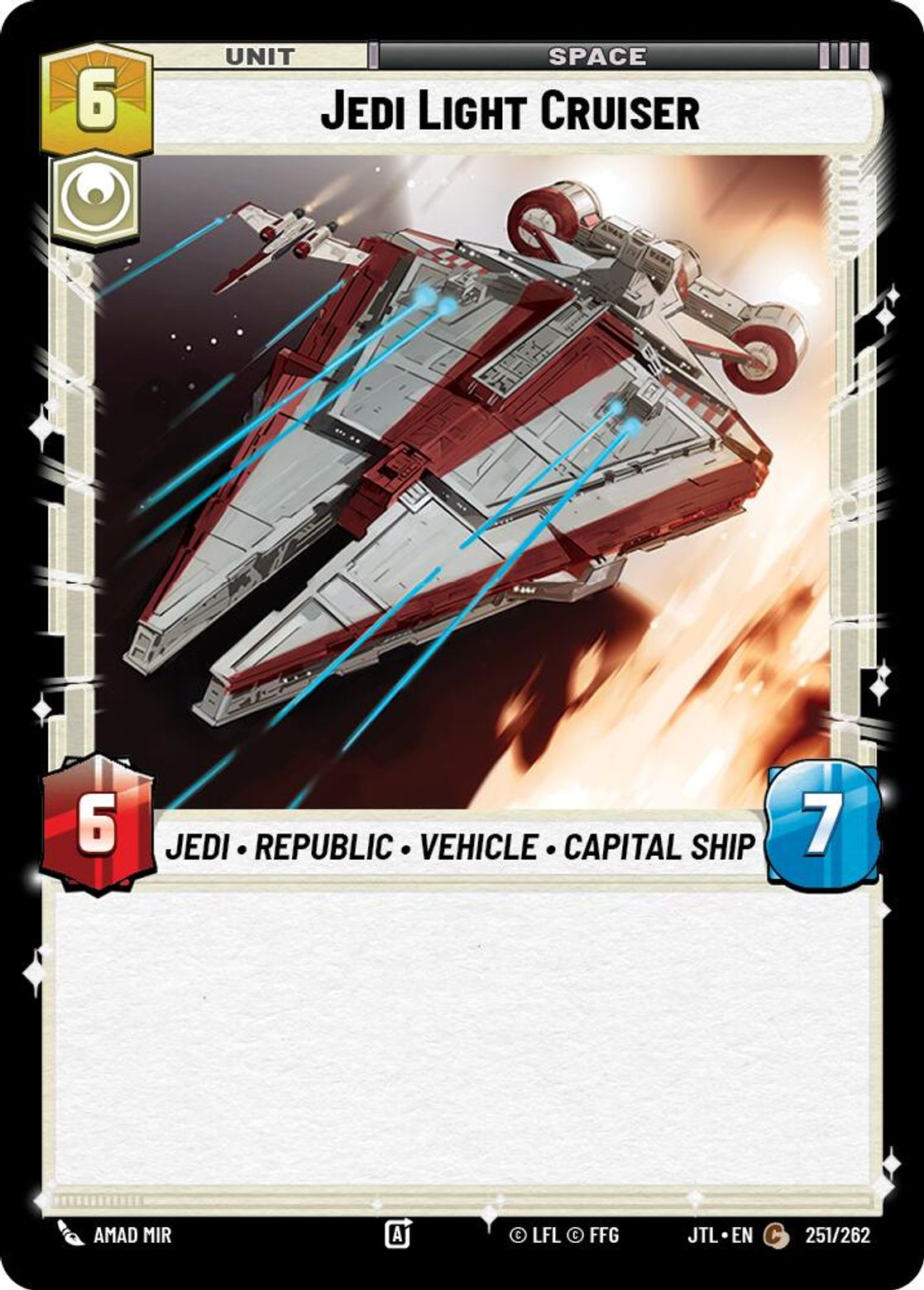 Jedi Light Cruiser — Jump To Lightspeed 251