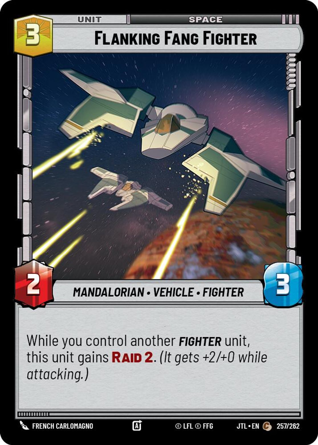 Flanking Fang Fighter — Jump To Lightspeed 257