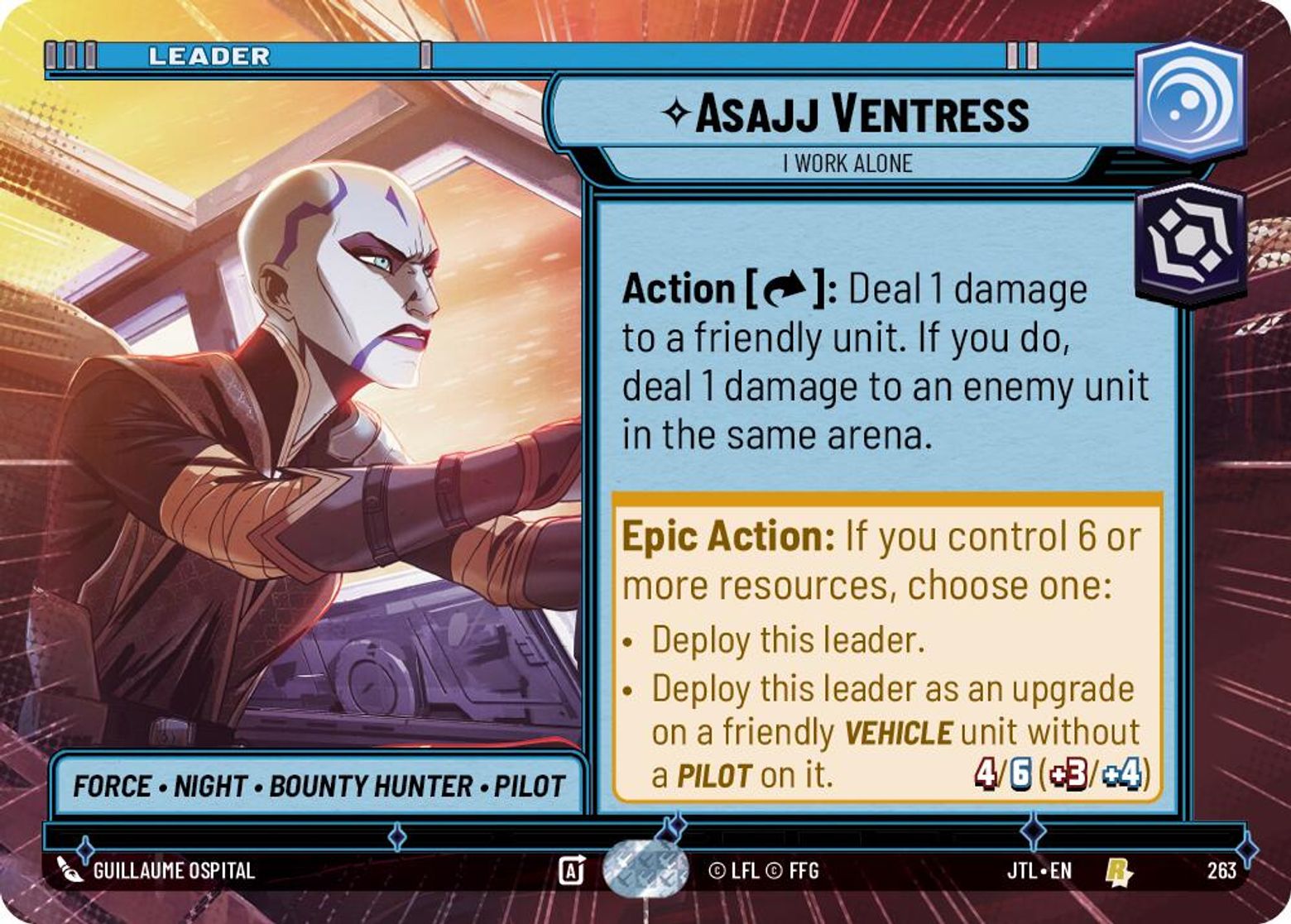Asajj Ventress, I Work Alone — Jump To Lightspeed 263