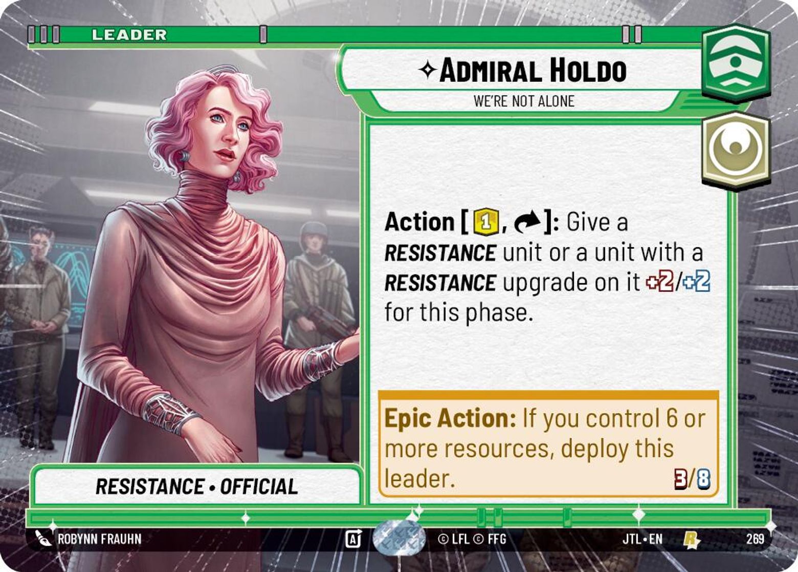 Admiral Holdo, We're Not Alone — Jump To Lightspeed 269