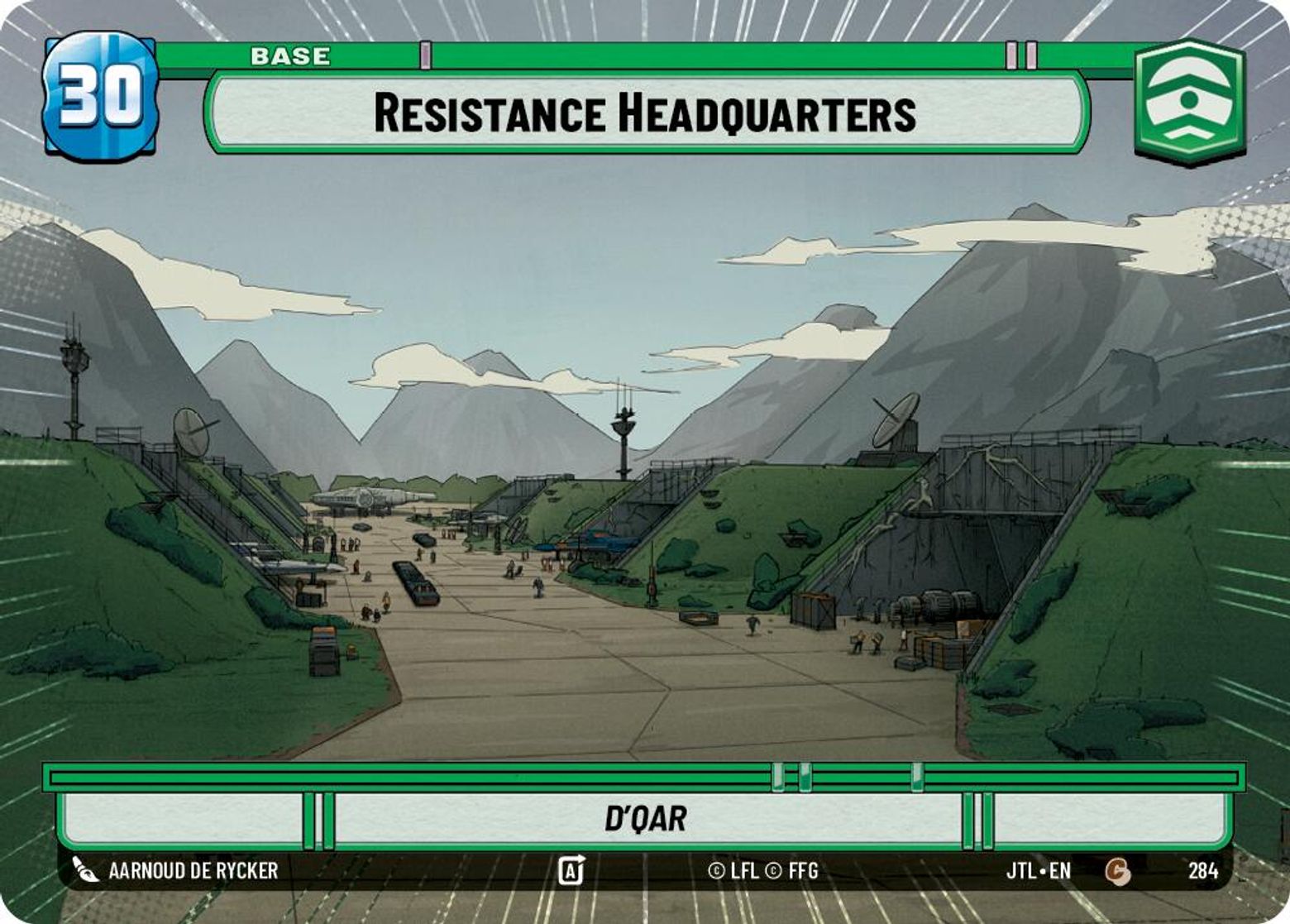 Resistance Headquarters, D'Qar — Jump To Lightspeed 284