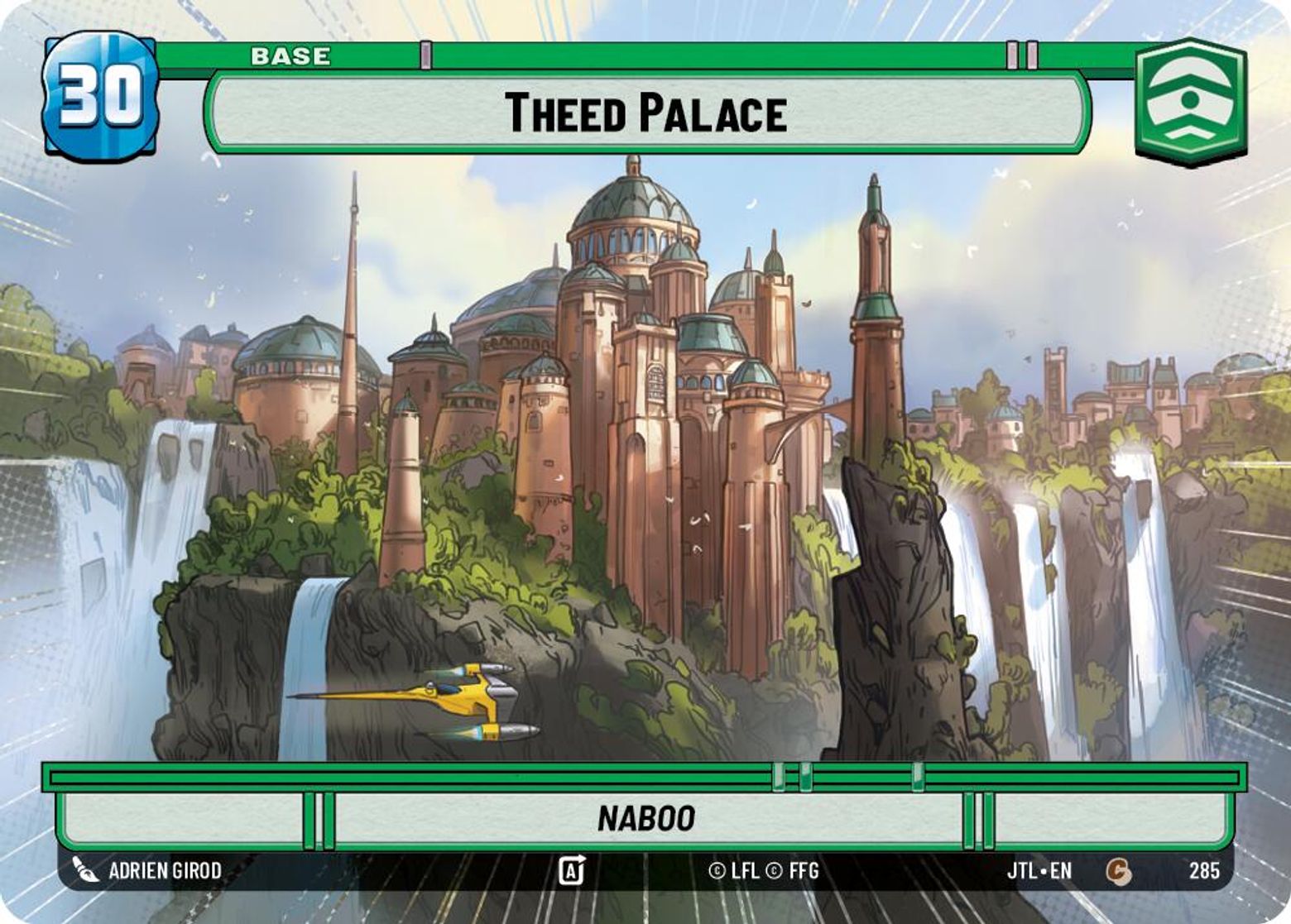 Theed Palace, Naboo — Jump To Lightspeed 285