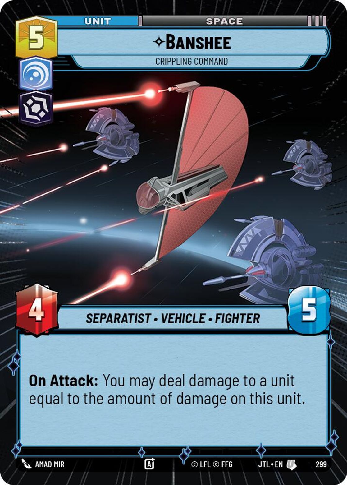 Banshee, Crippling Command — Jump To Lightspeed 299