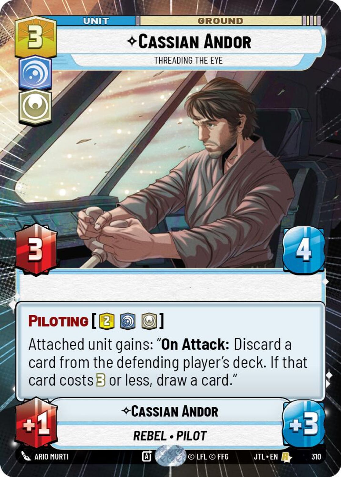 Cassian Andor, Threading the Eye — Jump To Lightspeed 310
