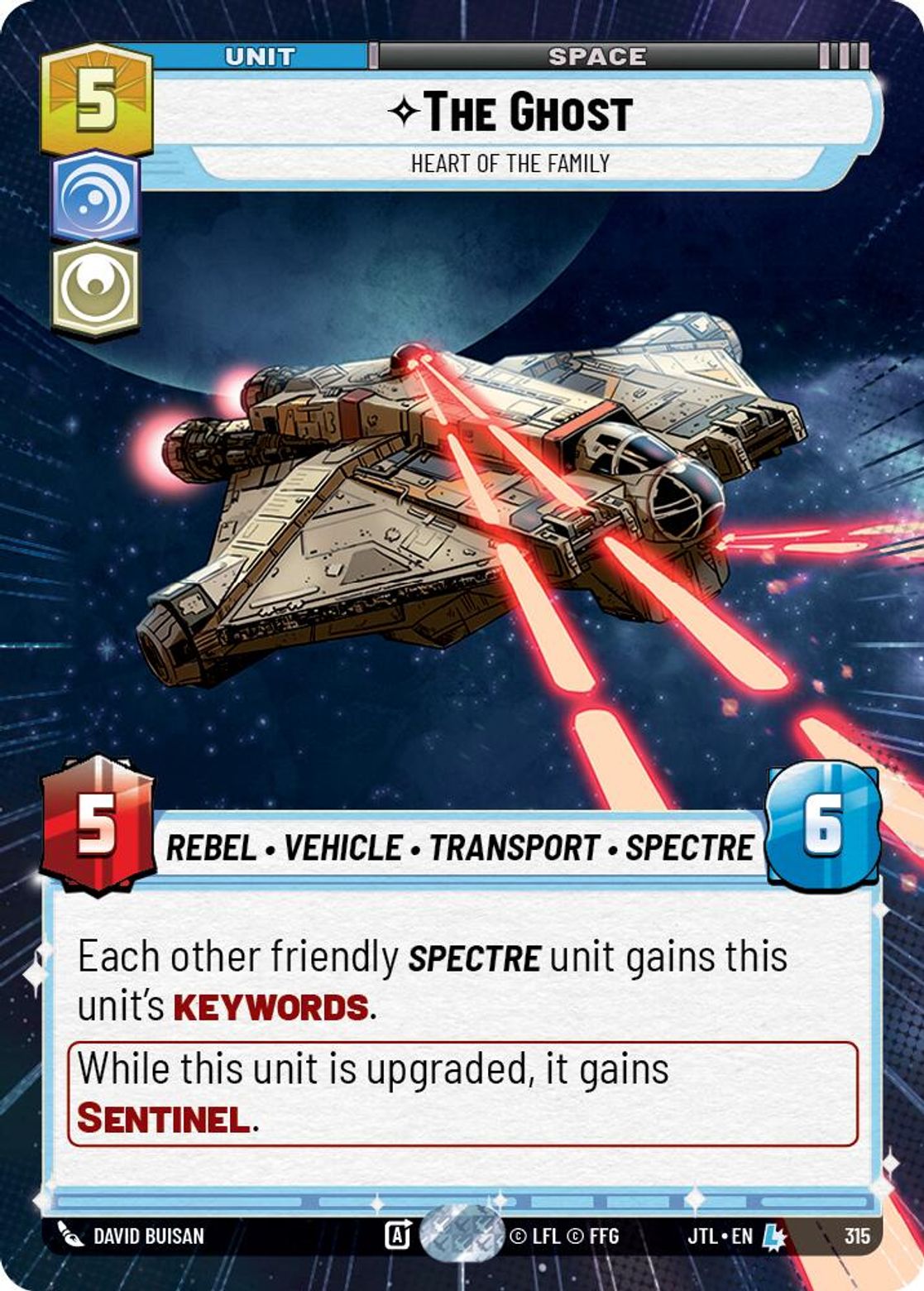 The Ghost, Heart of the Family — Jump To Lightspeed 315