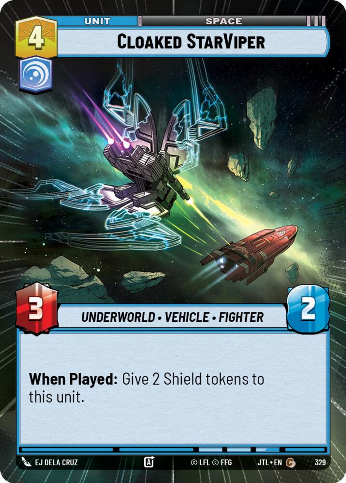 Cloaked StarViper — Jump To Lightspeed 329
