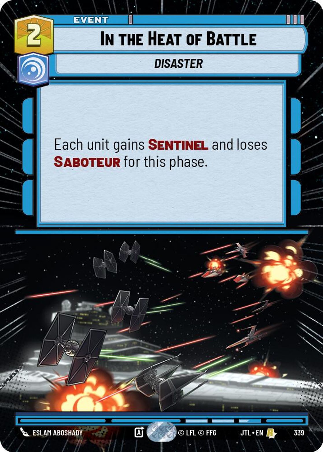 In the Heat of Battle — Jump To Lightspeed 339