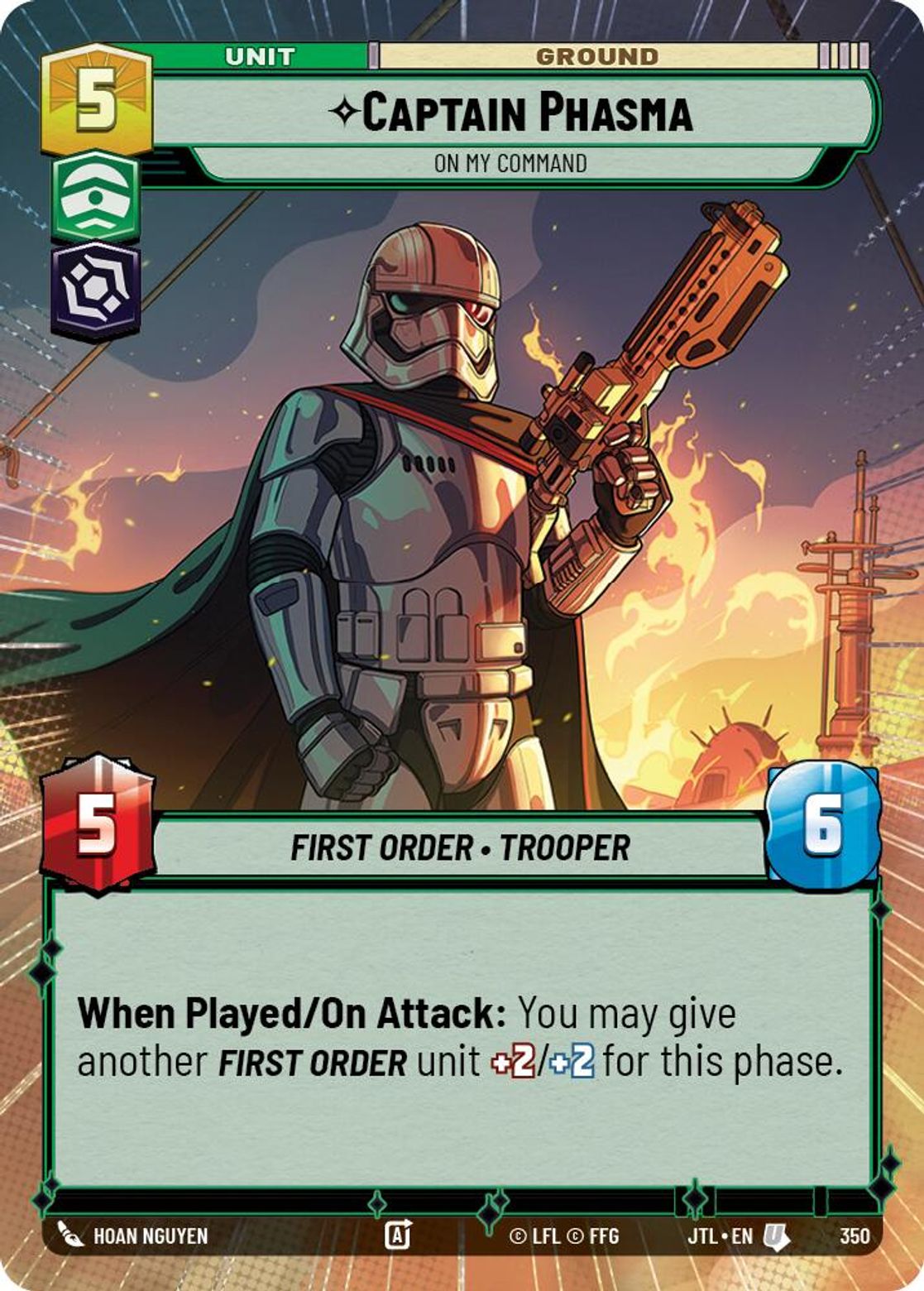 Captain Phasma, On My Command — Jump To Lightspeed 350
