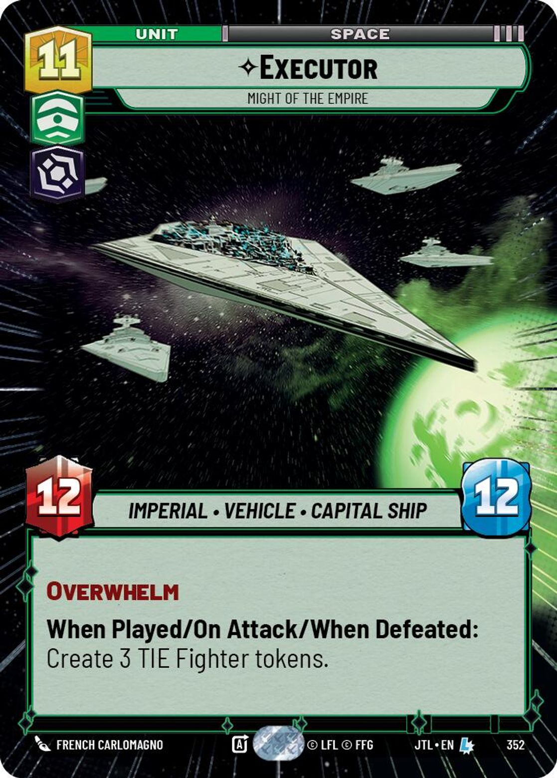 Executor, Might of the Empire — Jump To Lightspeed 352