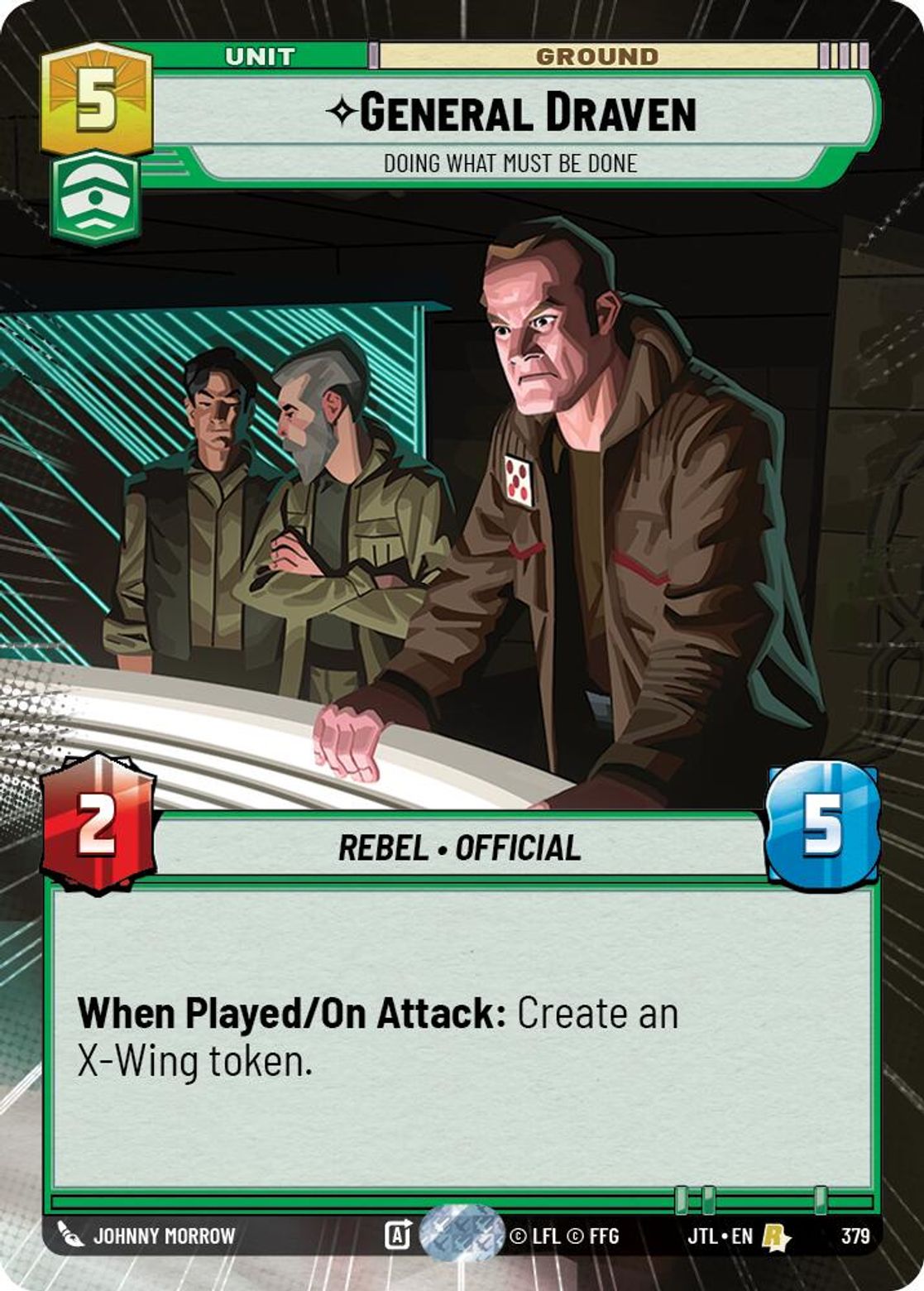 General Draven, Doing What Must Be Done — Jump To Lightspeed 379