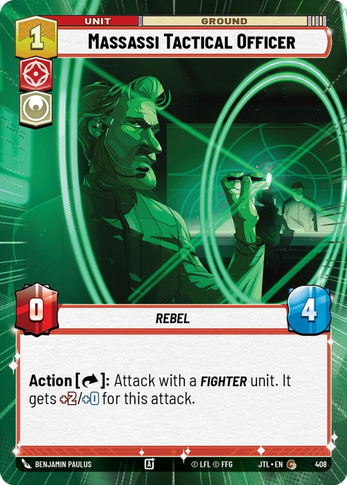 Massassi Tactical Officer — Jump To Lightspeed 408
