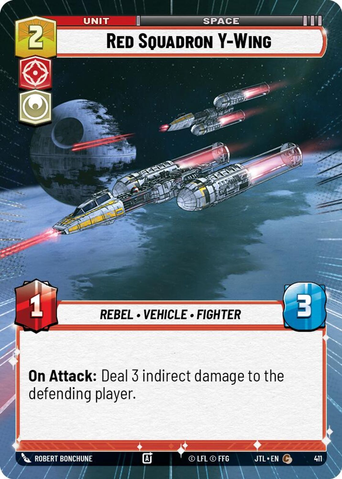 Red Squadron Y-Wing — Jump To Lightspeed 411