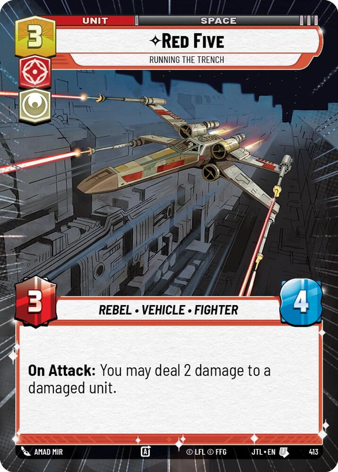 Red Five, Running the Trench — Jump To Lightspeed 413