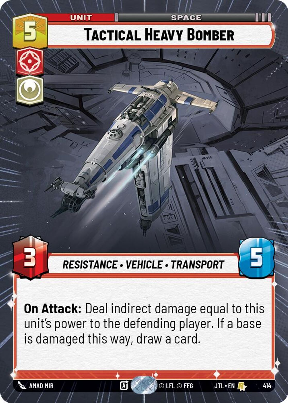 Tactical Heavy Bomber — Jump To Lightspeed 414