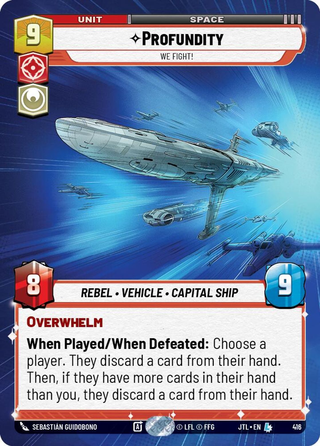 Profundity, We Fight! — Jump To Lightspeed 416