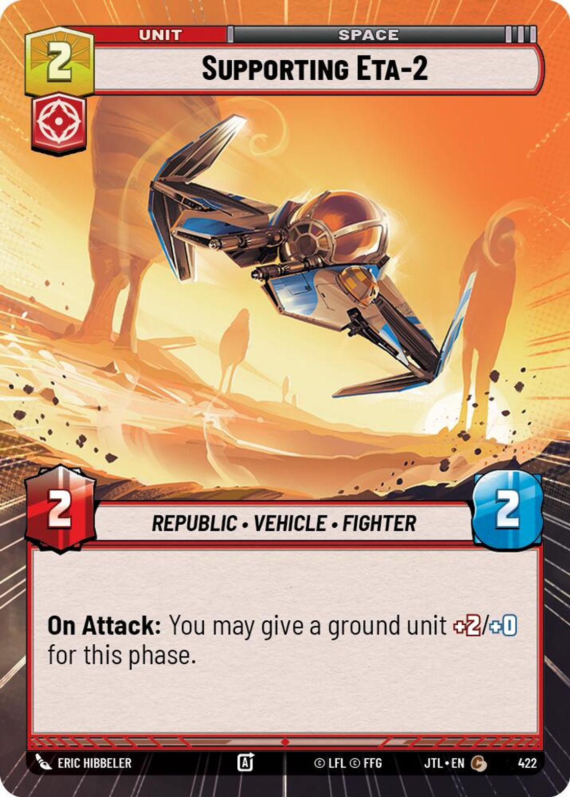 Supporting Eta-2 — Jump To Lightspeed 422