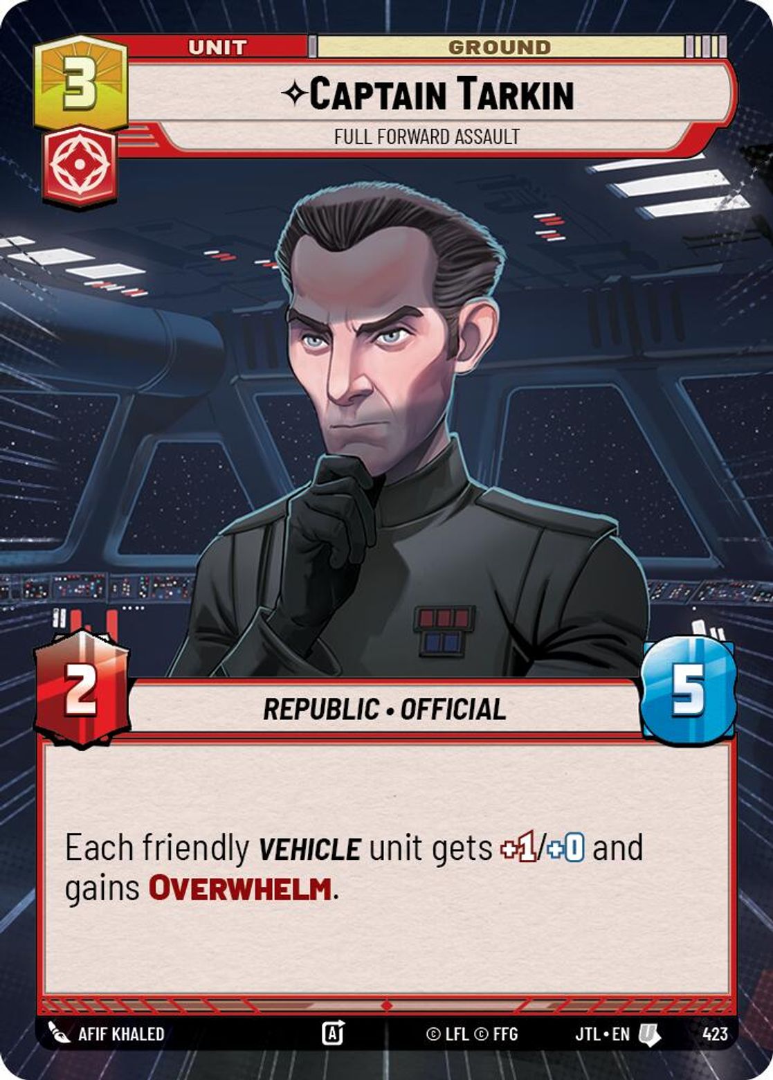 Captain Tarkin, Full Forward Assault — Jump To Lightspeed 423
