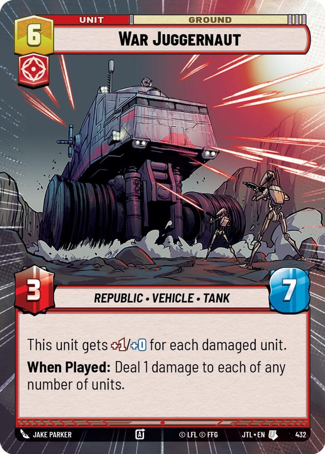 War Juggernaut — Jump To Lightspeed 432