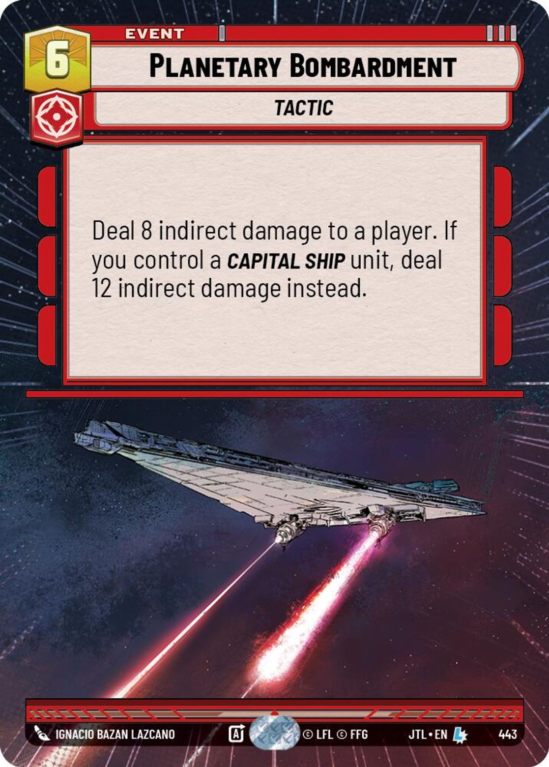 Planetary Bombardment — Jump To Lightspeed 443