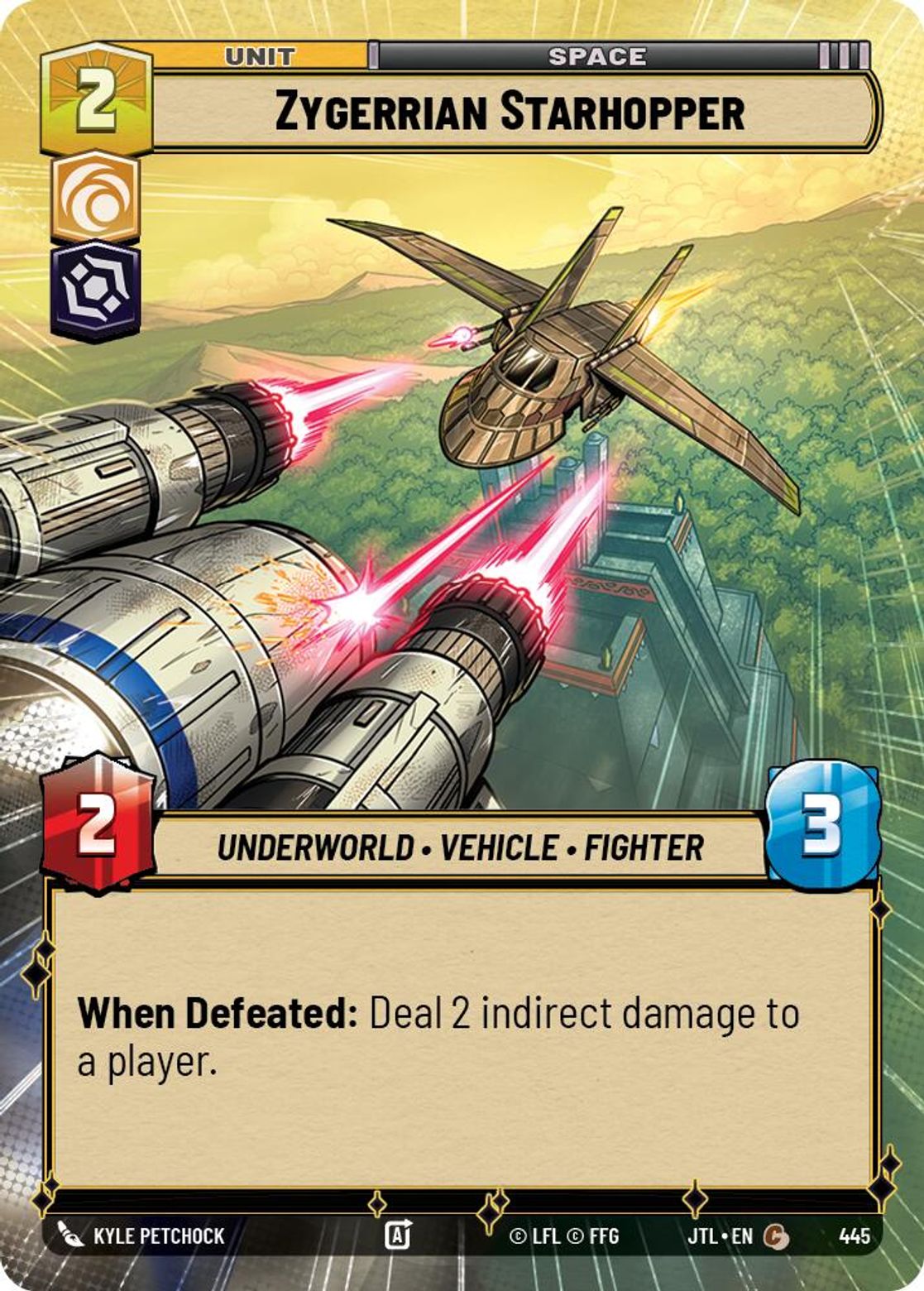Zygerrian Starhopper — Jump To Lightspeed 445