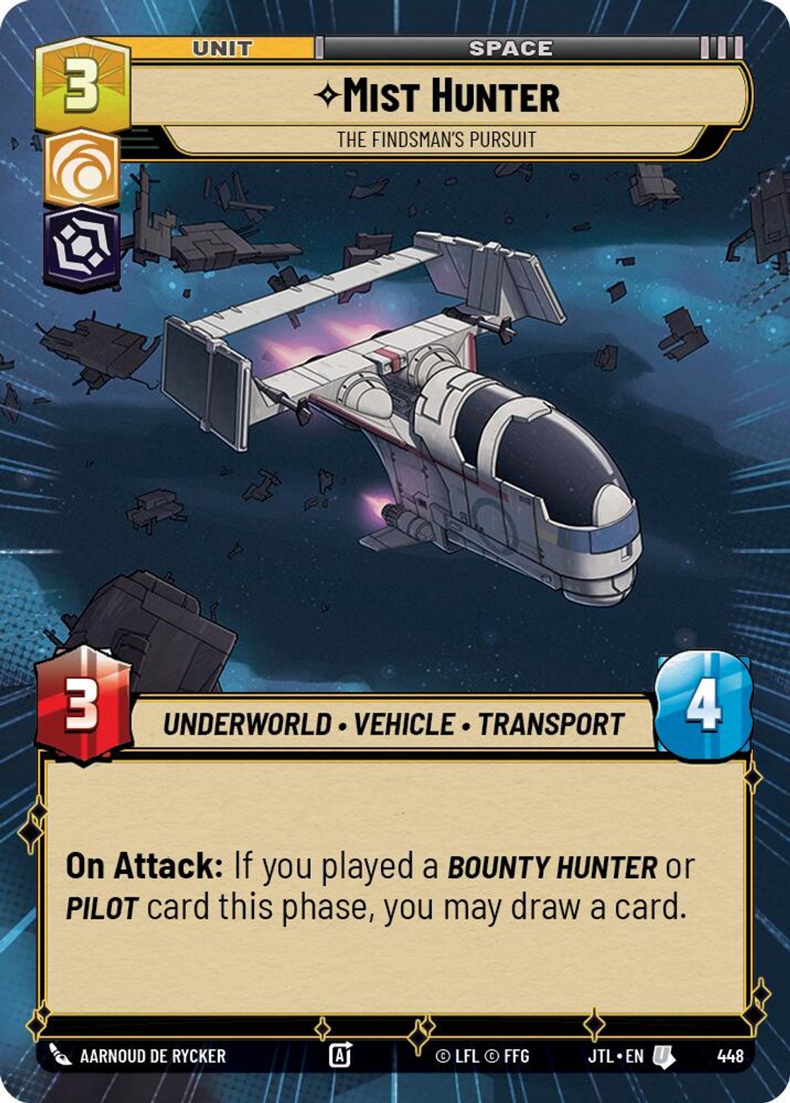 Mist Hunter, The Findsman's Pursuit — Jump To Lightspeed 448
