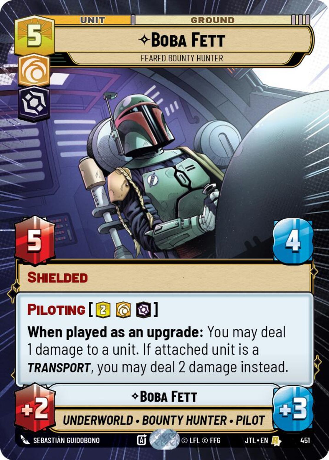 Boba Fett, Feared Bounty Hunter — Jump To Lightspeed 451