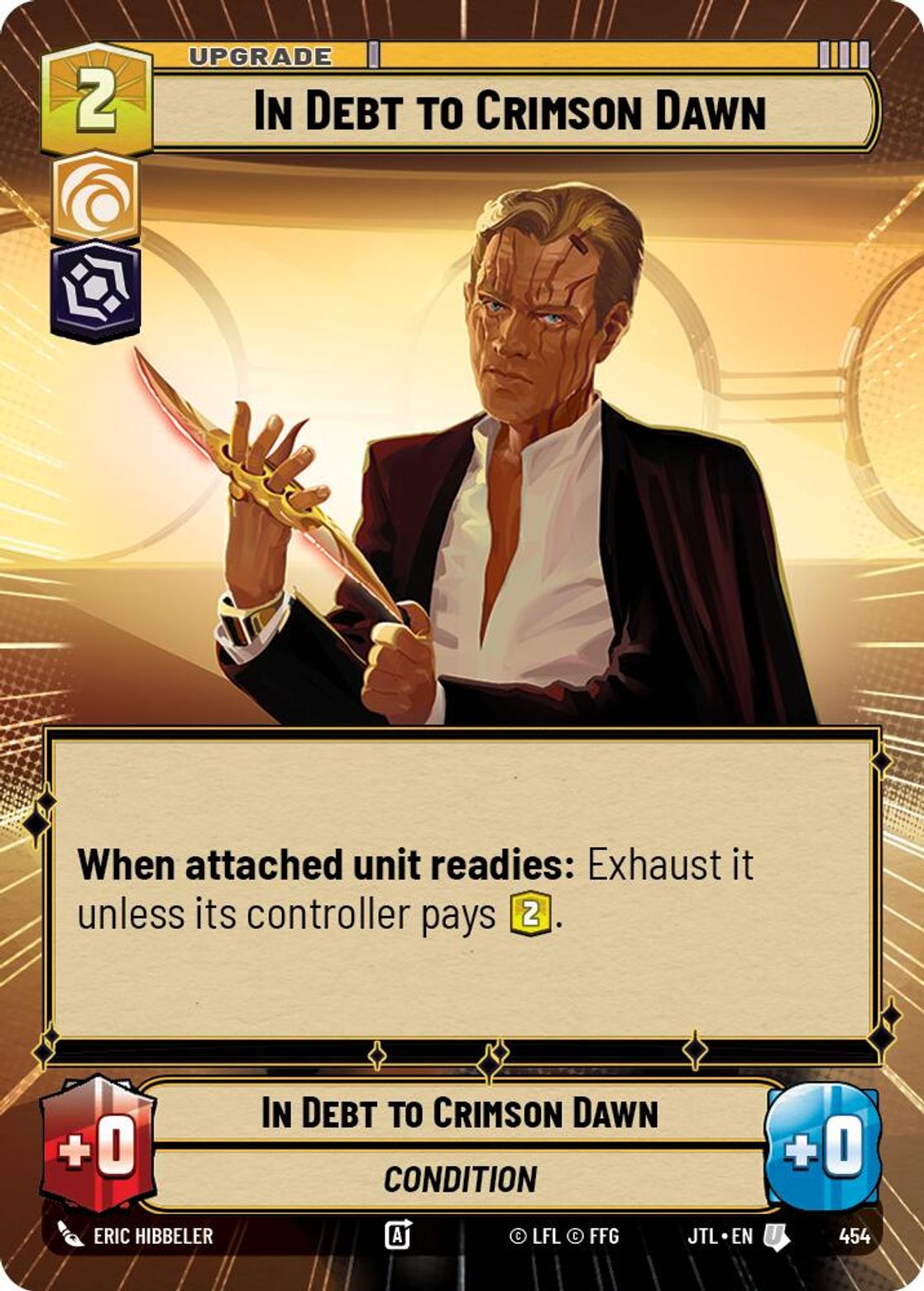 In Debt to Crimson Dawn — Jump To Lightspeed 454