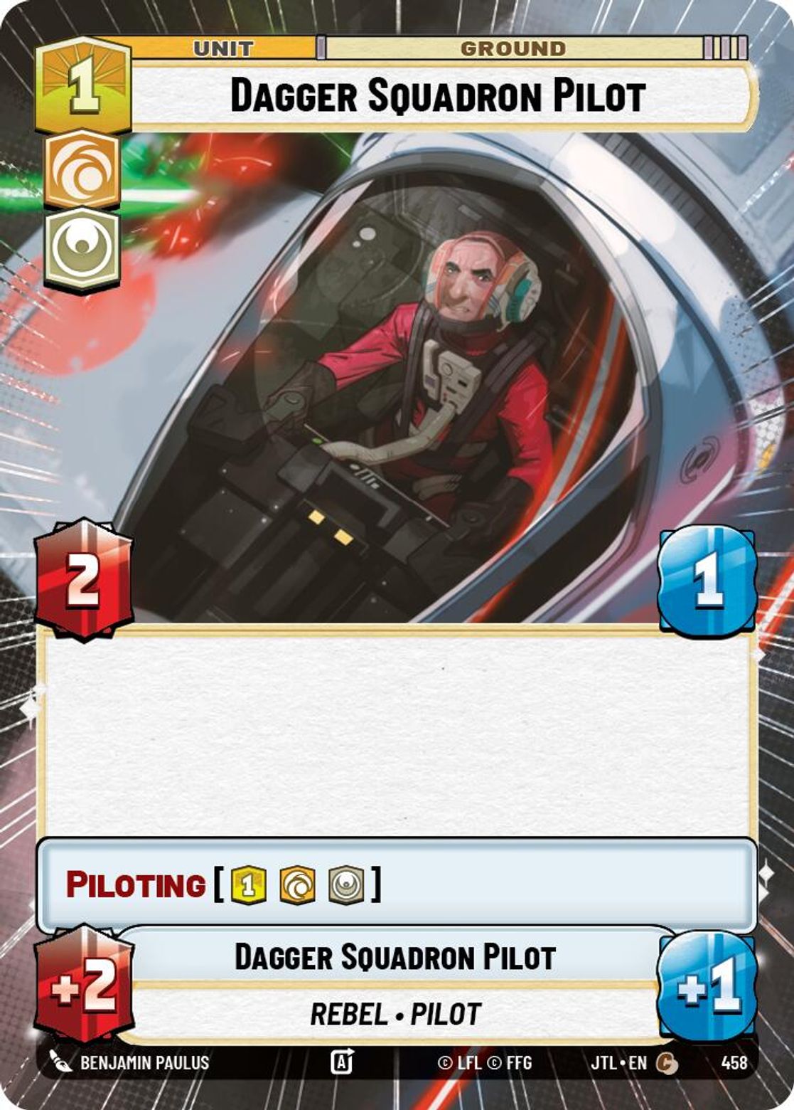 Dagger Squadron Pilot — Jump To Lightspeed 458