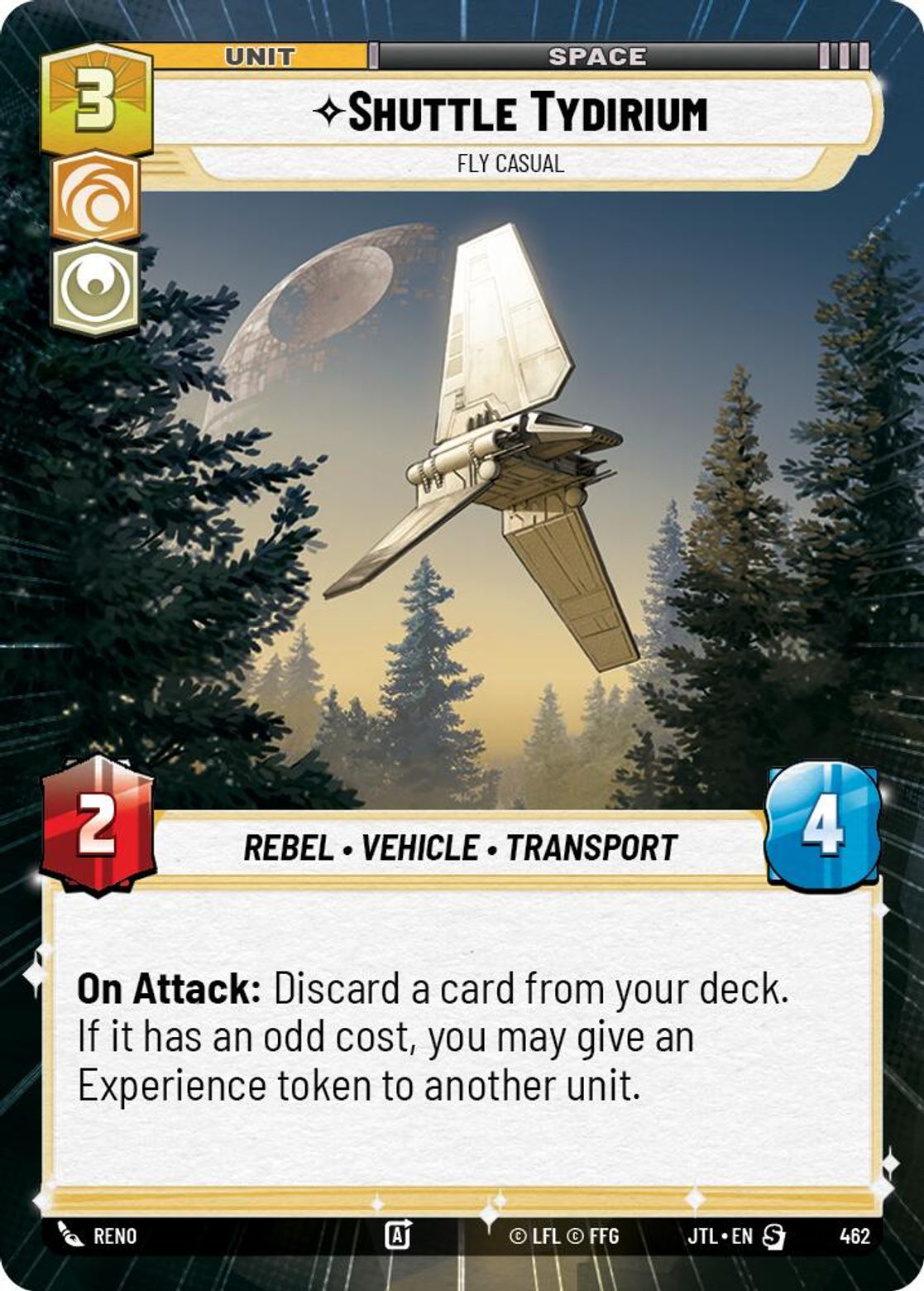 Shuttle Tydirium, Fly Casual — Jump To Lightspeed 462