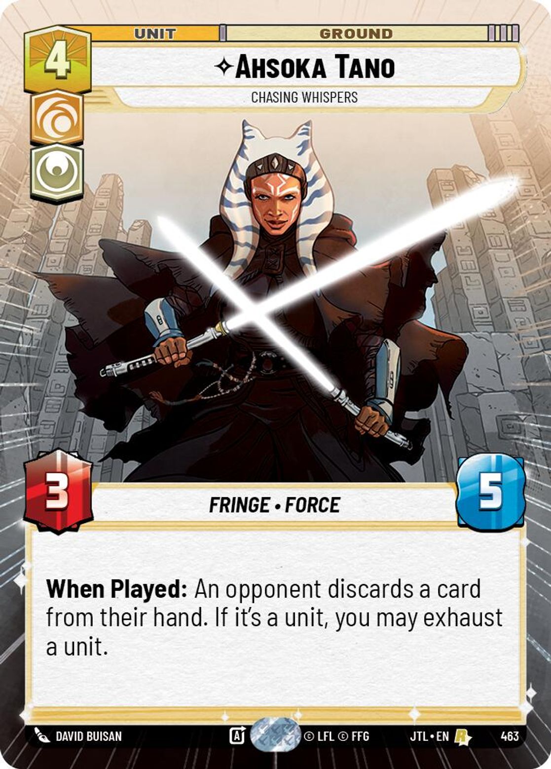 Ahsoka Tano, Chasing Whispers — Jump To Lightspeed 463