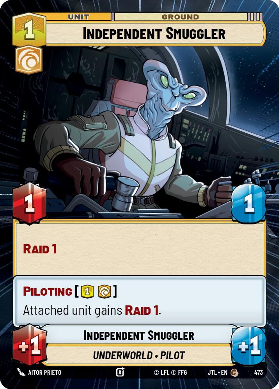 Independent Smuggler — Jump To Lightspeed 473