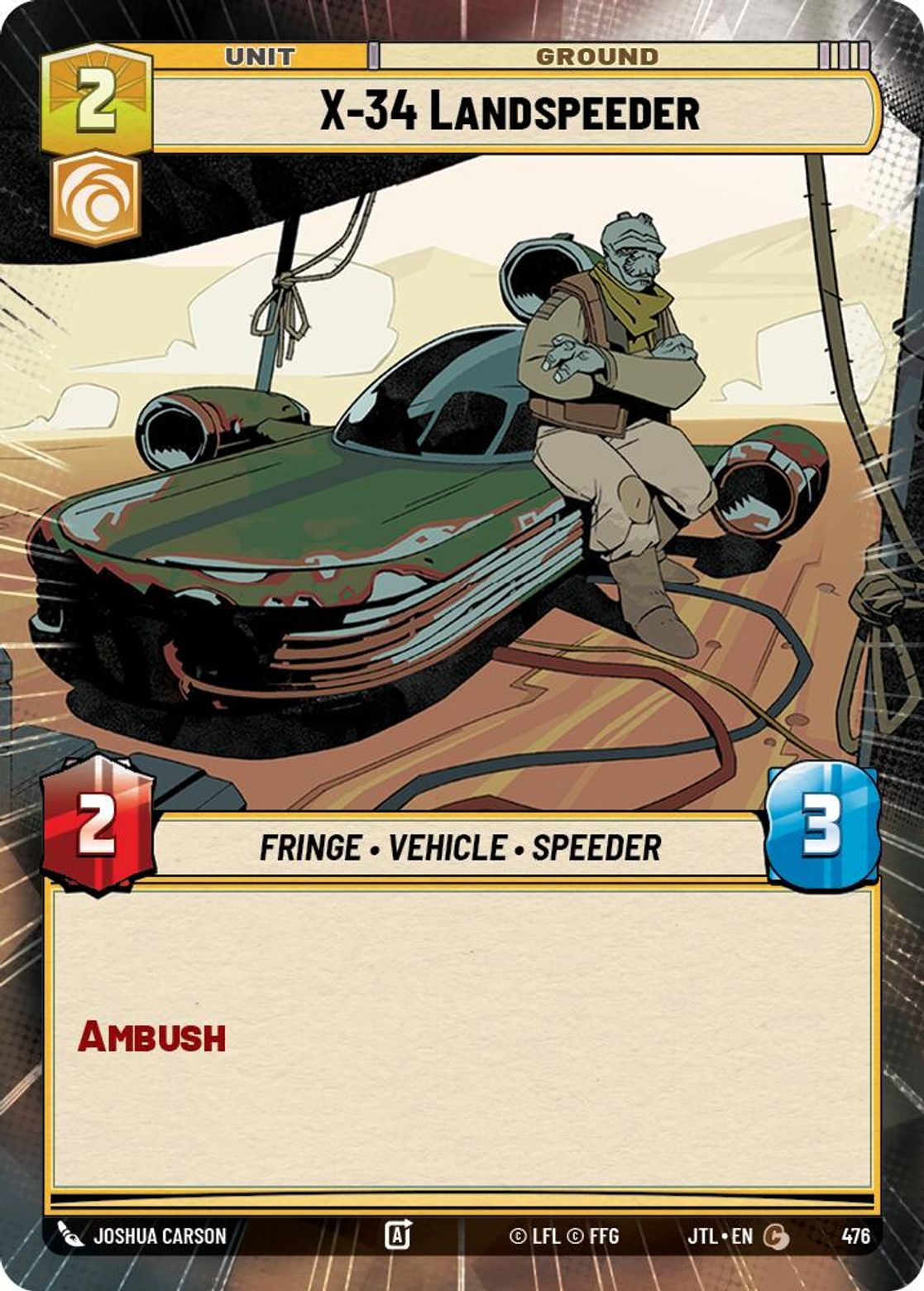 X-34 Landspeeder — Jump To Lightspeed 476