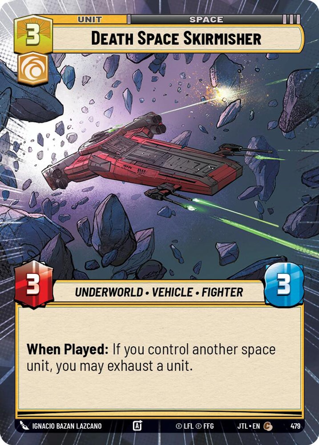 Death Space Skirmisher — Jump To Lightspeed 479
