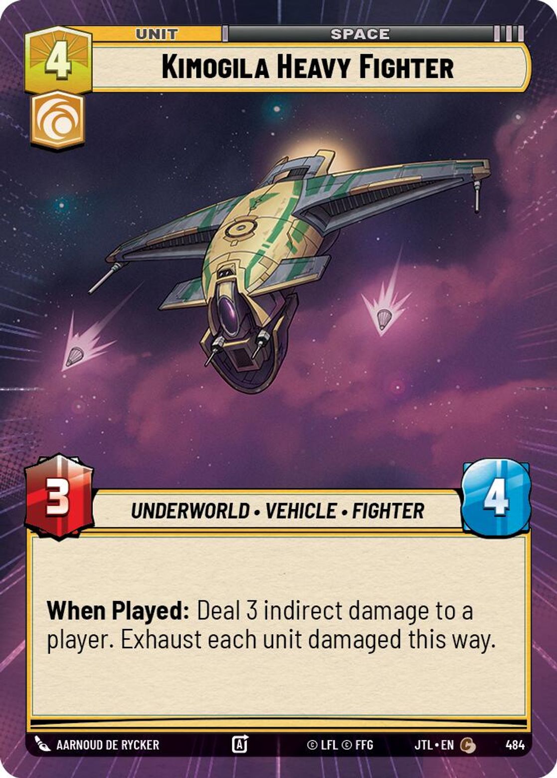 Kimoglia Heavy Fighter — Jump To Lightspeed 484