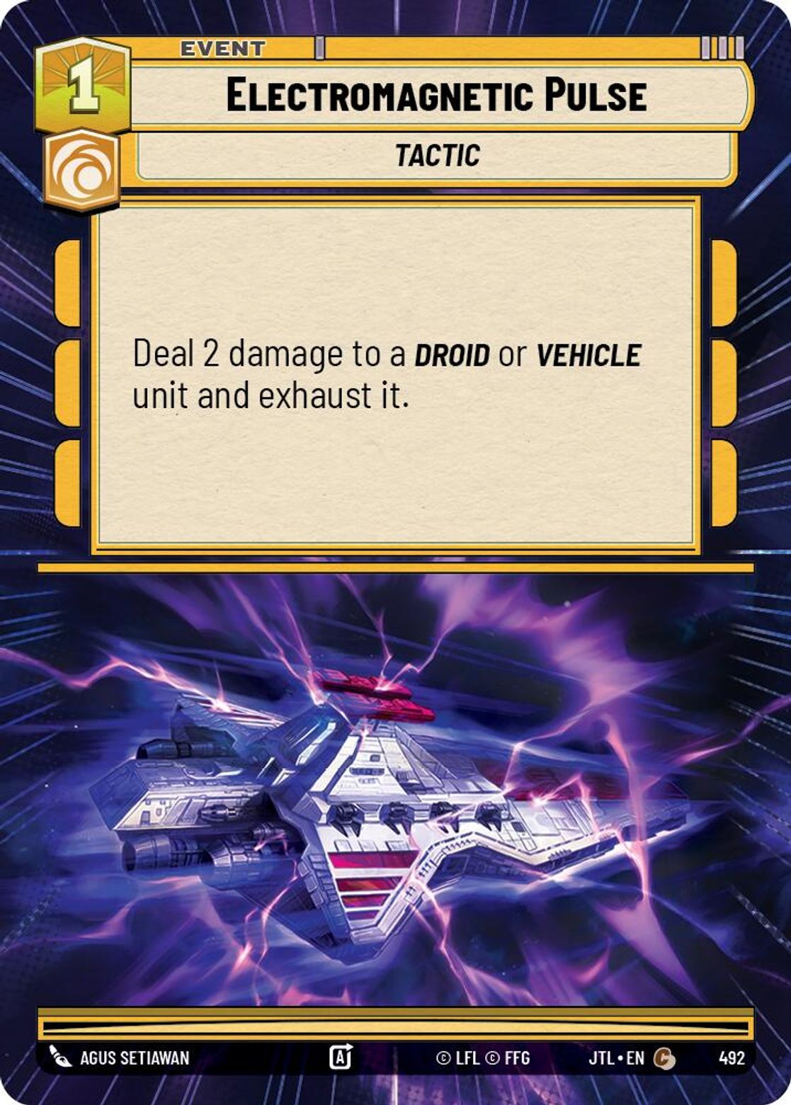 Electromagnetic Pulse — Jump To Lightspeed 492