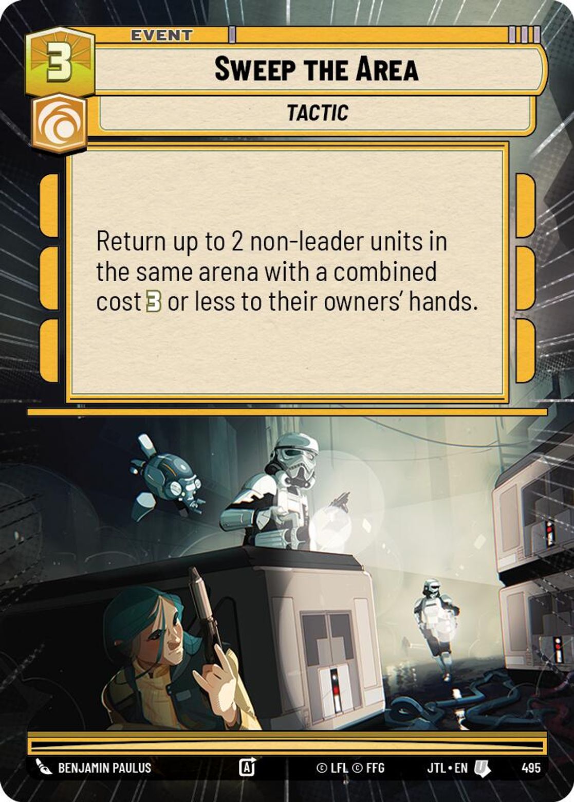 Sweep the Area — Jump To Lightspeed 495