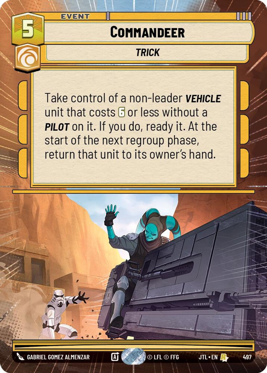 Commandeer — Jump To Lightspeed 497