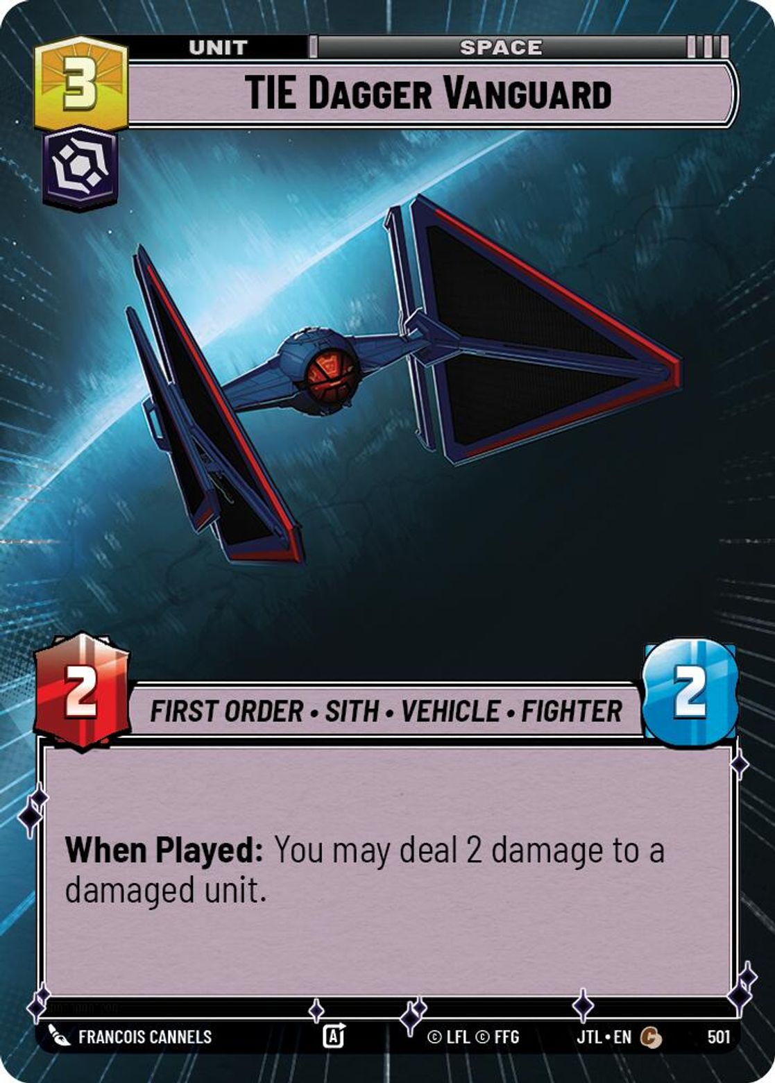 TIE Dagger Vanguard — Jump To Lightspeed 501