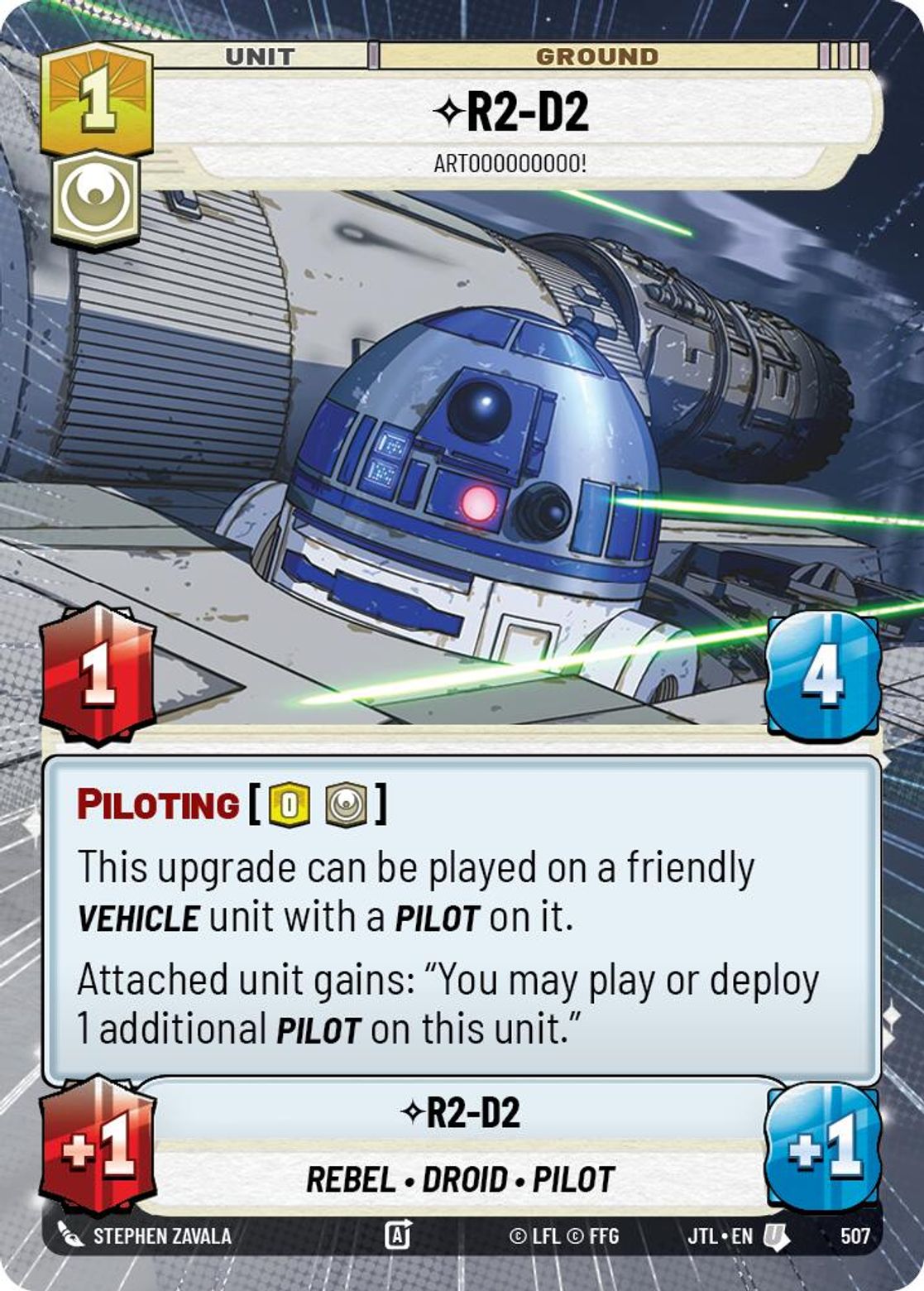 R2-D2, Artooooooooo! — Jump To Lightspeed 507