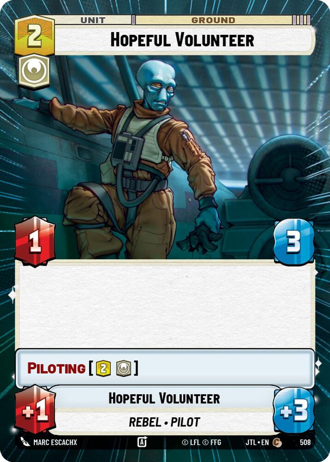 Hopeful Volunteer — Jump To Lightspeed 508
