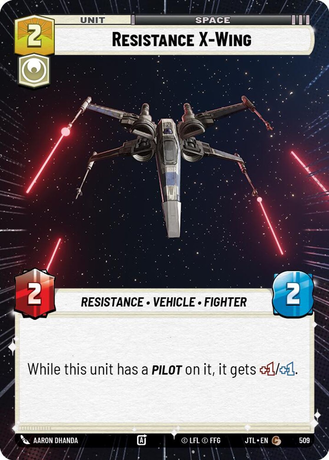 Resistance X-Wing — Jump To Lightspeed 509