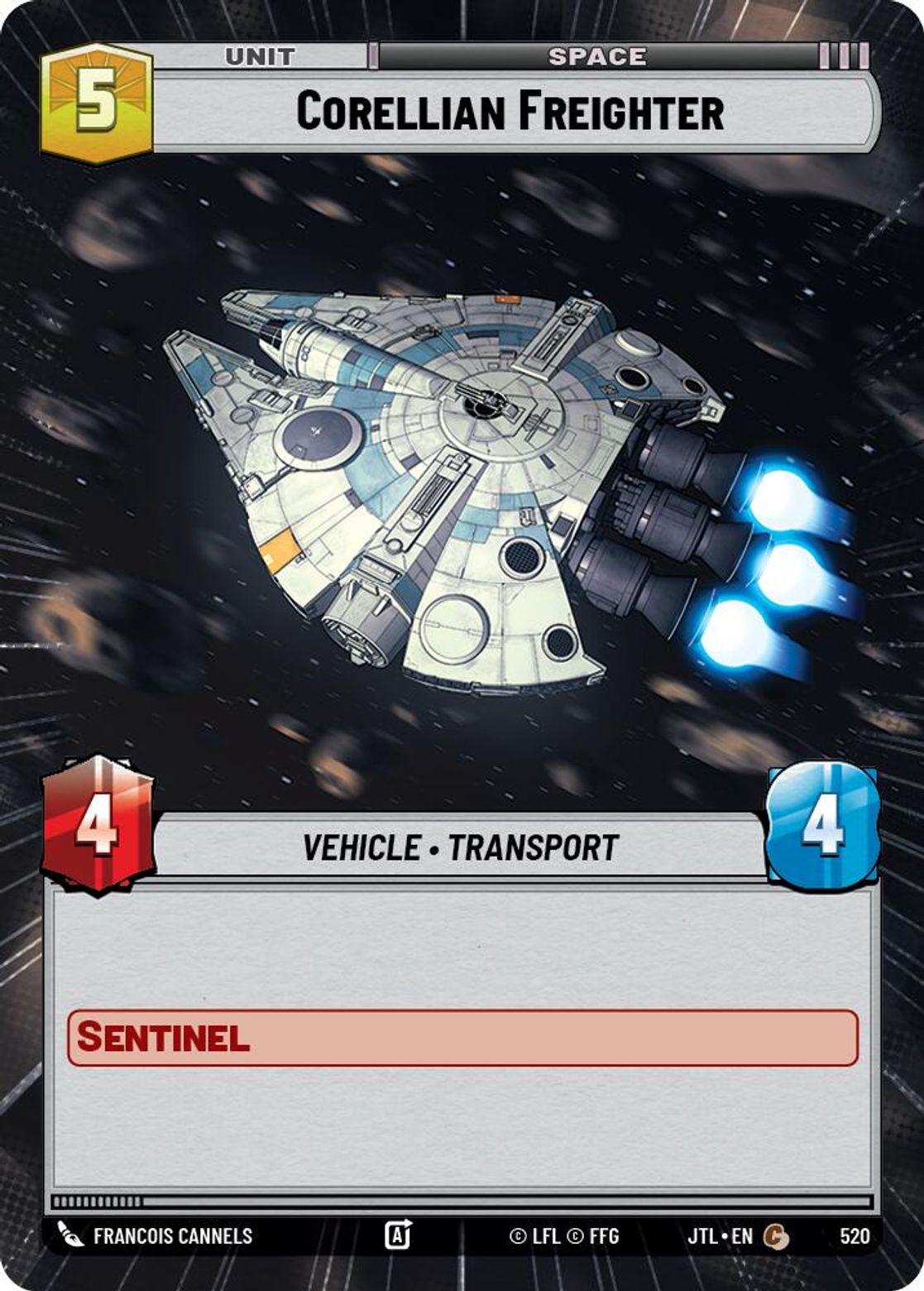 Corellian Freighter — Jump To Lightspeed 520